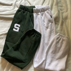 Michigan State sweatpants